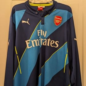 Arsenal 2014/2015 Long Sleeve Puma Third Shirt